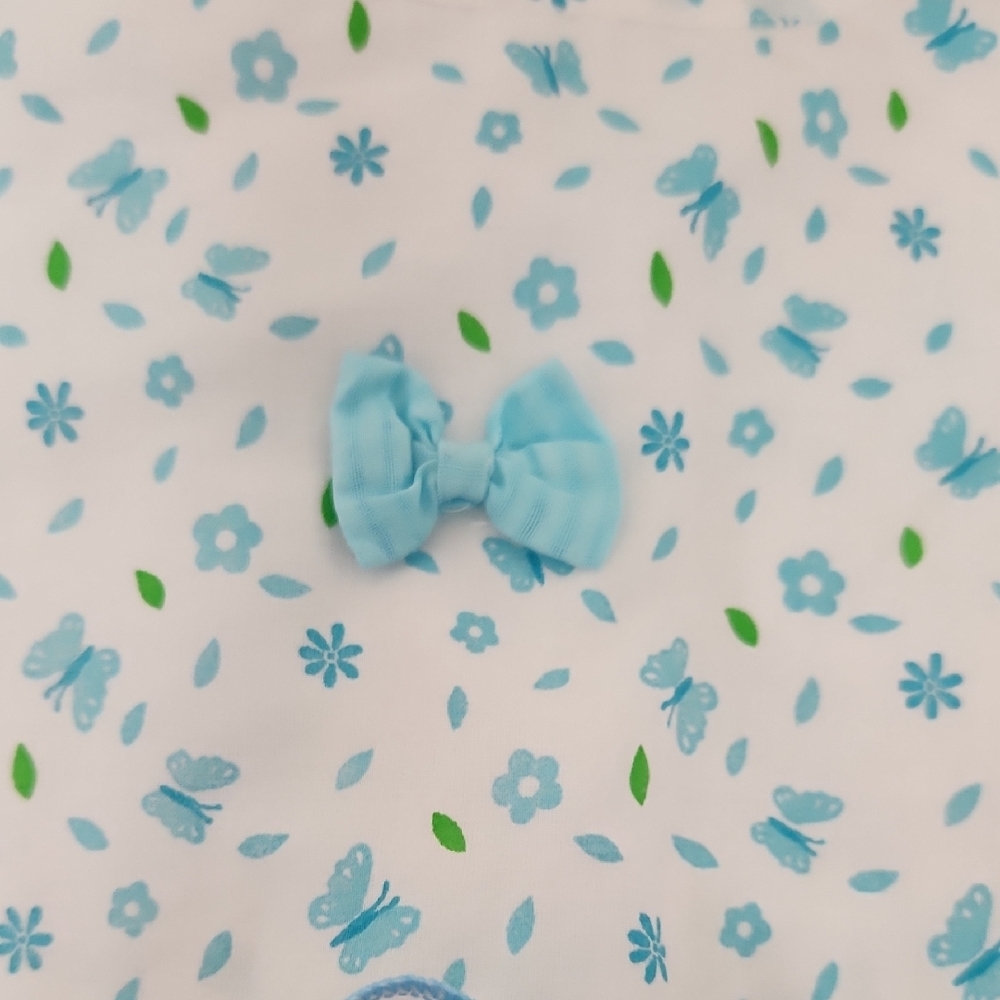 JILAX INDIA Floral Blue Kids Casual Dress - Picture 5 of 11